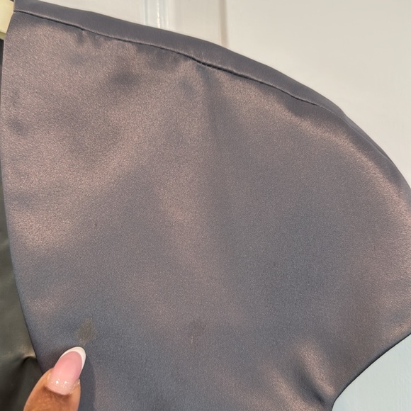 Stephen Yearick Gray Beaded Evening/Mother of the Bride Gown Size 12 - Picture 13 of 15